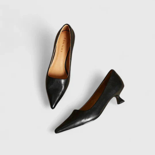 Dakota | Dames elegante puntige pumps met lage hak