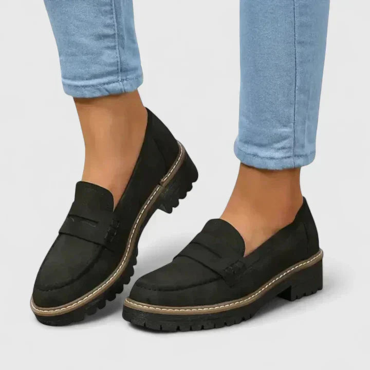 Chelsea | Dames Instap Chunky Loafer Schoenen