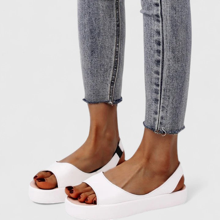 Vivian | Dames Platform Slingback Sandalen