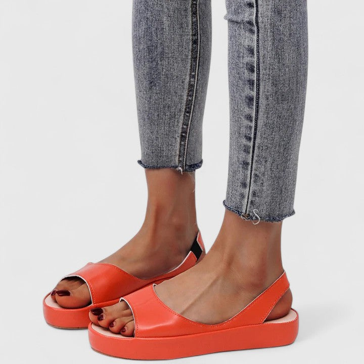 Vivian | Dames Platform Slingback Sandalen