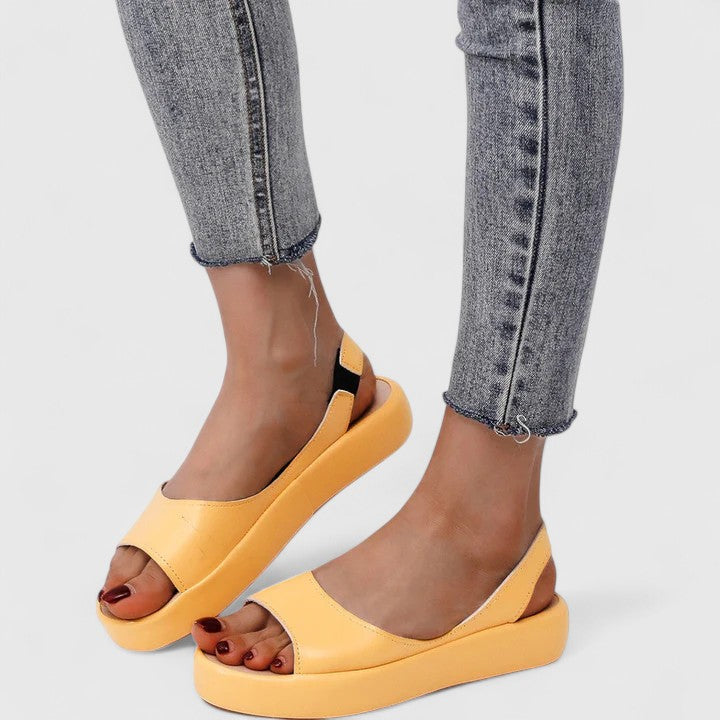 Vivian | Dames Platform Slingback Sandalen