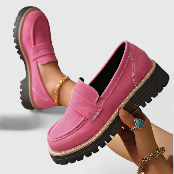 Chelsea | Dames Instap Chunky Loafer Schoenen