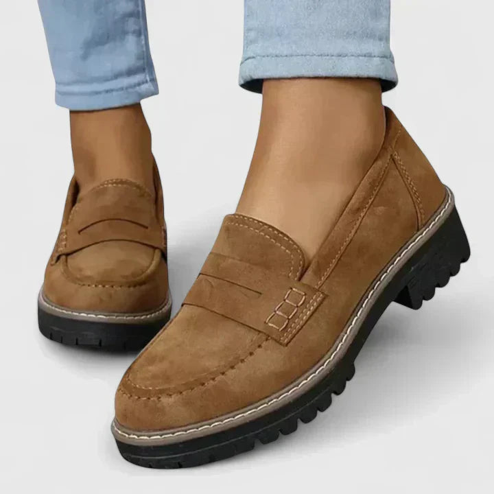 Chelsea | Dames Instap Chunky Loafer Schoenen