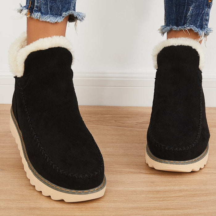 Elena | Dames Waterproof Geïsoleerde Winterlaarzen