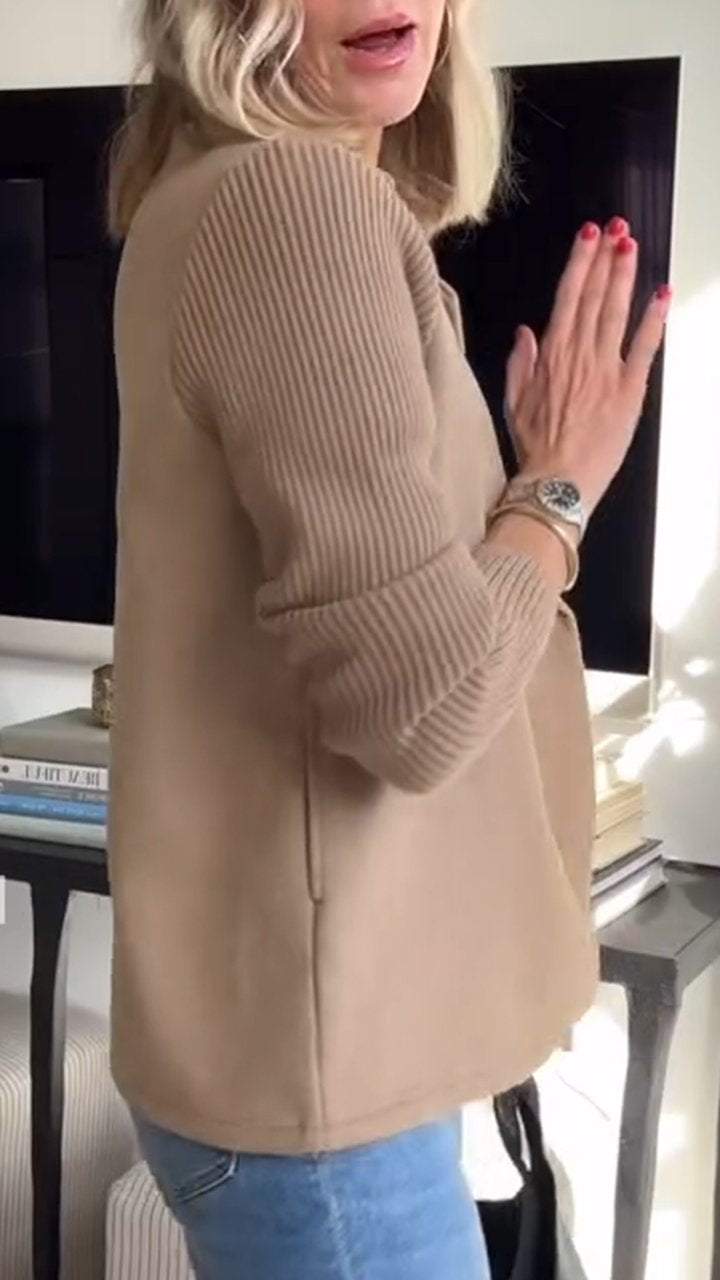 Nora | Dames Dubbelrijige Moderne Jas