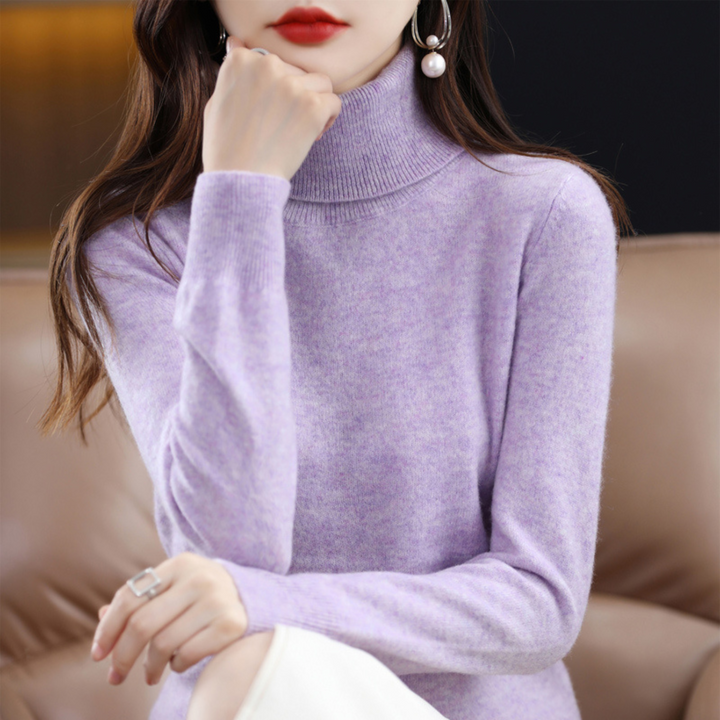Aubrey | Dames Winter Klassieke Gebreide Coltrui