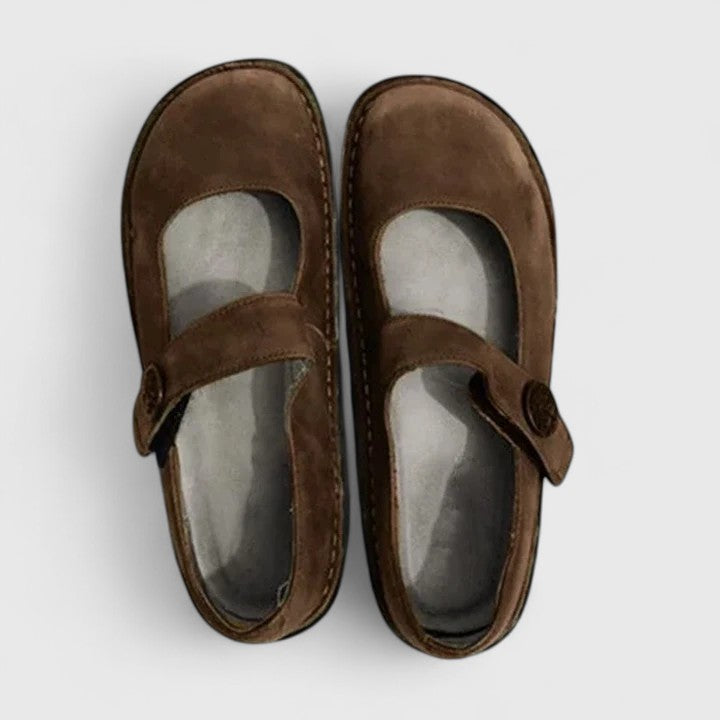 Sophie | Dames instapschoenen met banddetail
