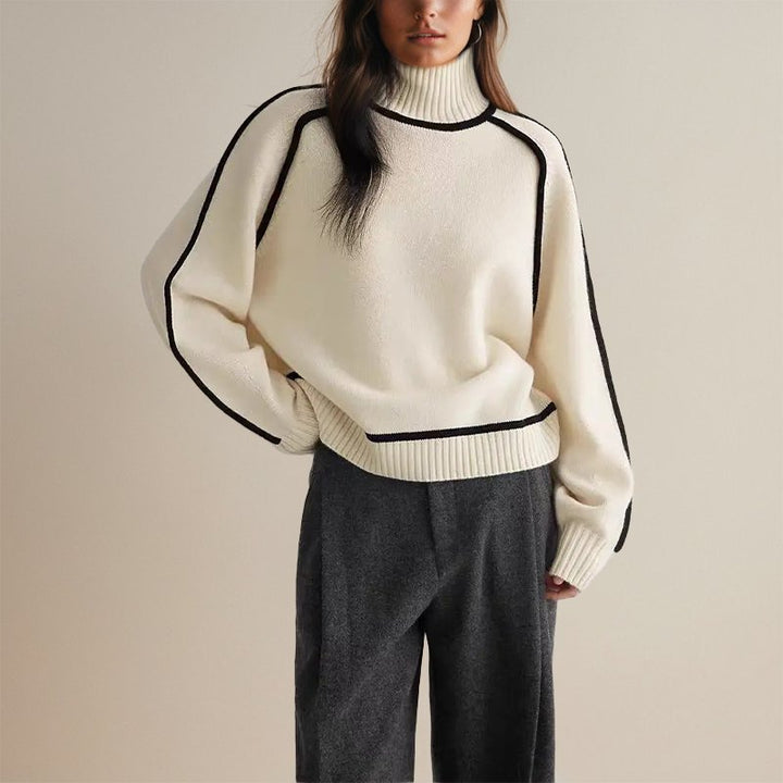 Lila | Dames Winter Colorblock Coltrui
