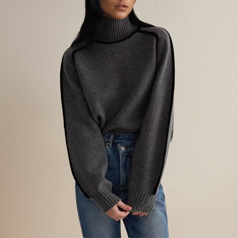 Lila | Dames Winter Colorblock Coltrui