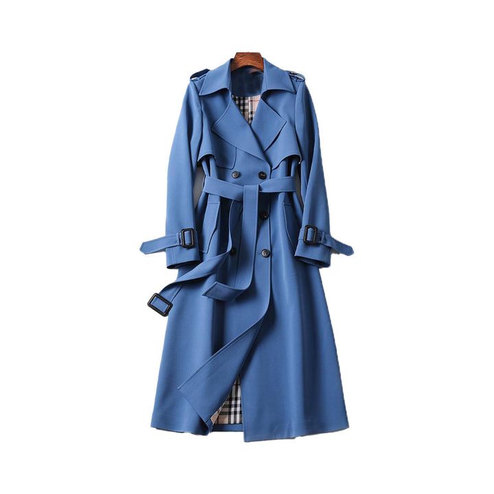 Bethany | Dames Tijdloze Trenchcoat met Lange Mouwen en Riem