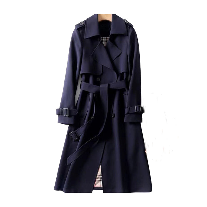 Bethany | Dames Tijdloze Trenchcoat met Lange Mouwen en Riem