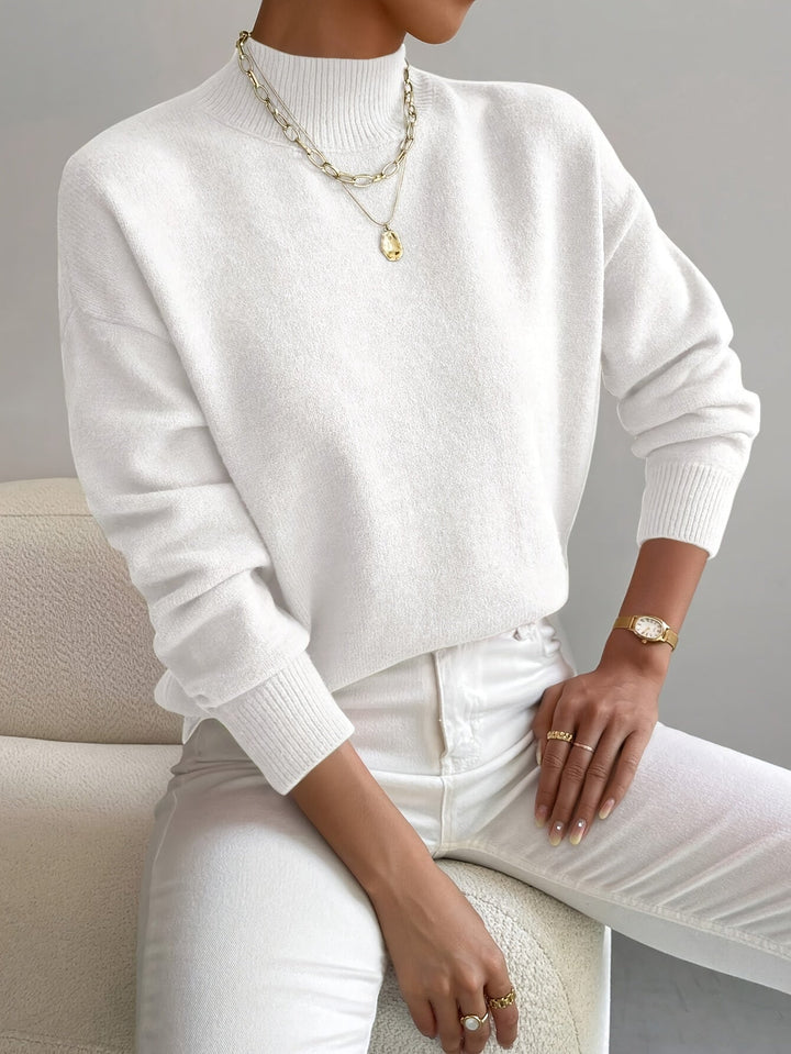 Ellen | Dames Trui Met Lange Mouwen En Pulloverstijl