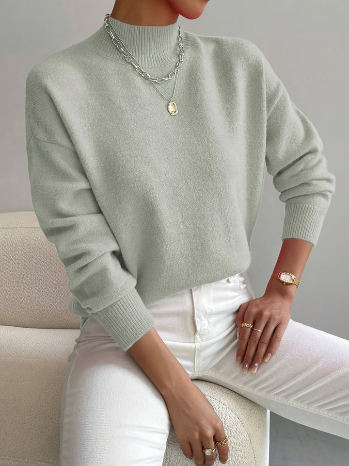 Ellen | Dames Trui Met Lange Mouwen En Pulloverstijl