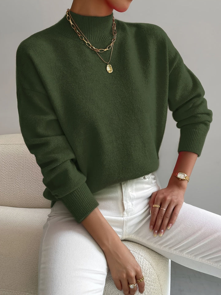 Ellen | Dames Trui Met Lange Mouwen En Pulloverstijl
