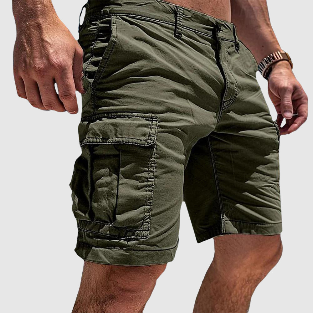 Brooks | Heren Cargo Shorts Met Zakken Tot Op De Knie