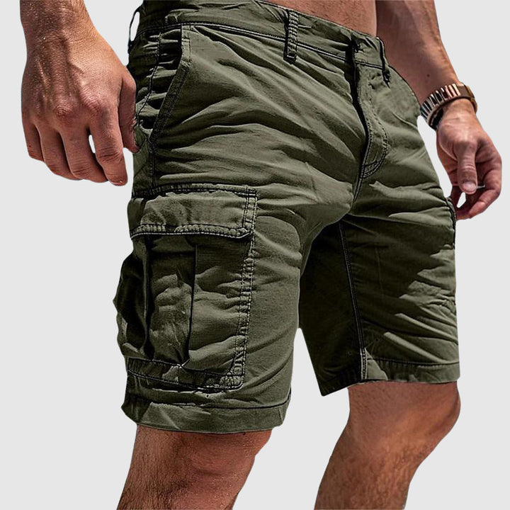 Brooks | Heren Cargo Shorts Met Zakken Tot Op De Knie