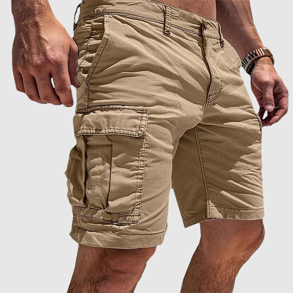 Brooks | Heren Cargo Shorts Met Zakken Tot Op De Knie