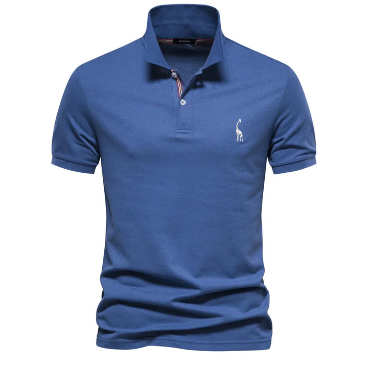 Jacob | Heren Polo Overhemd Met Knoopsluiting En Korte Mouwen