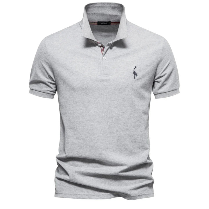Jacob | Heren Polo Overhemd Met Knoopsluiting En Korte Mouwen