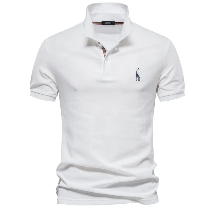 Jacob | Heren Polo Overhemd Met Knoopsluiting En Korte Mouwen