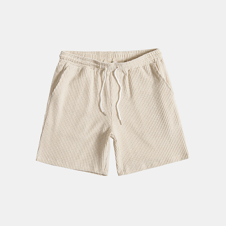 Quentin | Heren Tweedelige Casual Set Met Overhemd En Shorts
