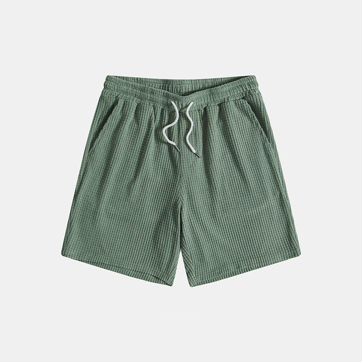 Quentin | Heren Tweedelige Casual Set Met Overhemd En Shorts