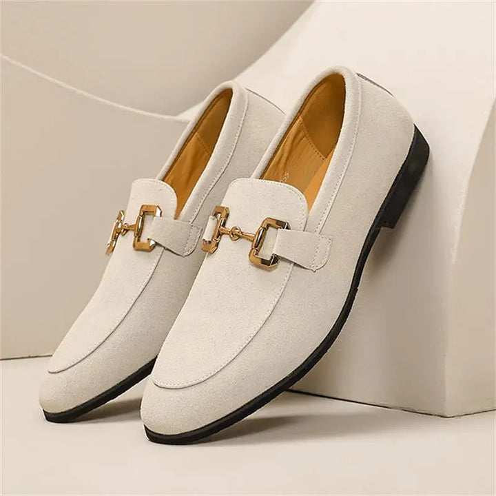 Mason | Heren Instap Loafers Met Metalen Detail