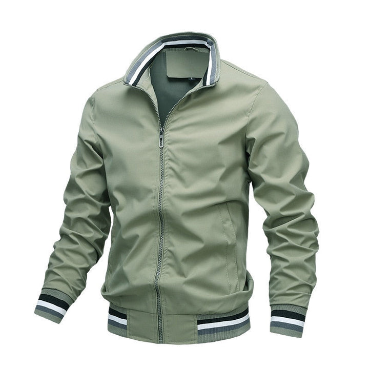 Ethan | Heren Casual Klassieke Bomberjas Met Ritssluiting