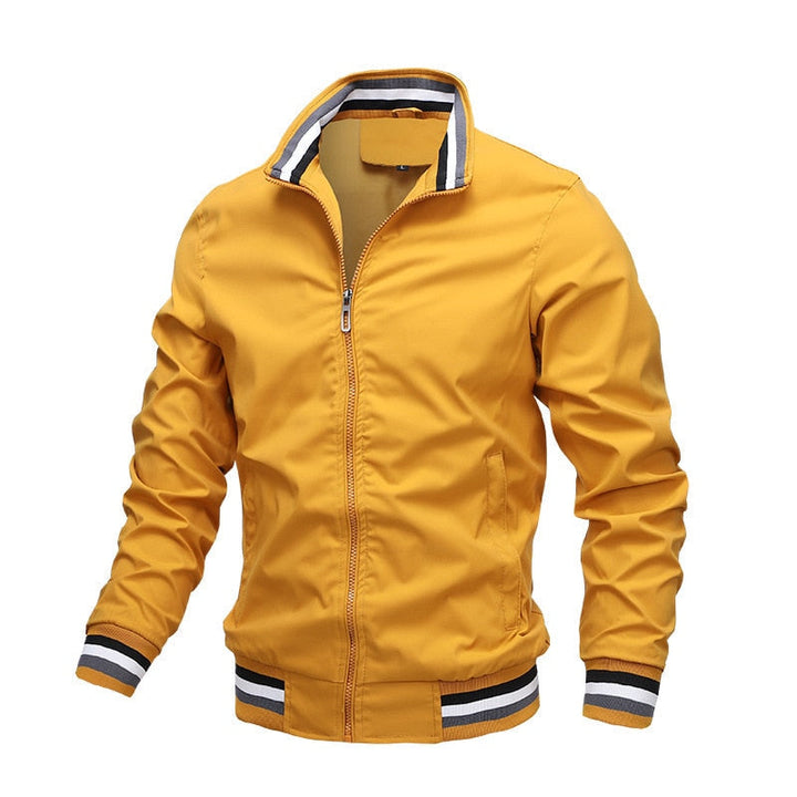 Ethan | Heren Casual Klassieke Bomberjas Met Ritssluiting