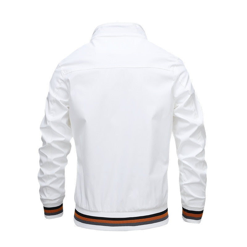 Ethan | Heren Casual Klassieke Bomberjas Met Ritssluiting