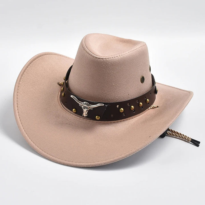 Jasper | Heren Brede Rand Western Cowboy Hoed