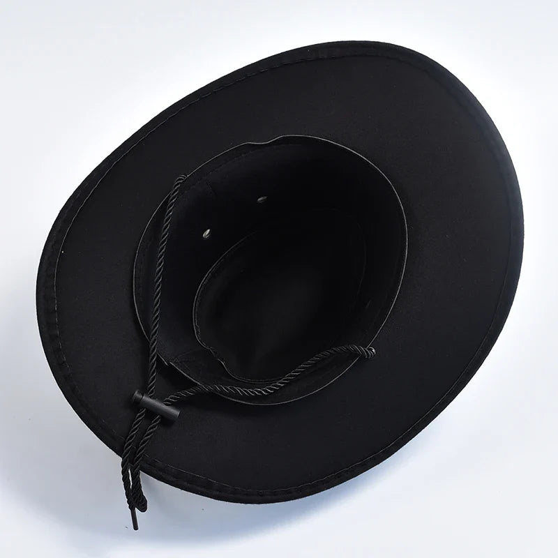 Jasper | Heren Brede Rand Western Cowboy Hoed