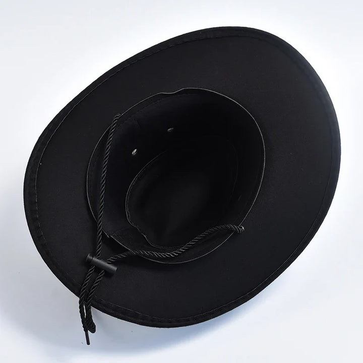 Jasper | Heren Brede Rand Western Cowboy Hoed