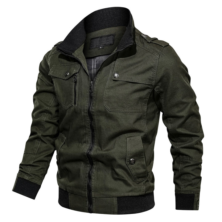 Miles | Heren Casual Bomberjas Met Ritssluiting