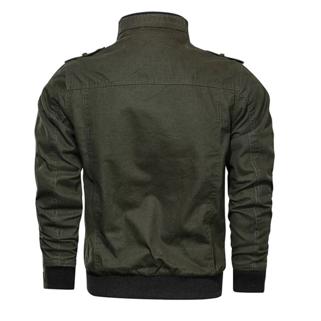 Miles | Heren Casual Bomberjas Met Ritssluiting