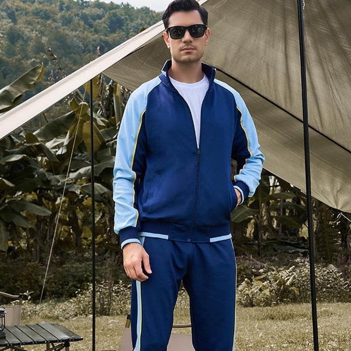 Spencer | Heren Trainingspak Set Met Ritssluiting Jas En Broek