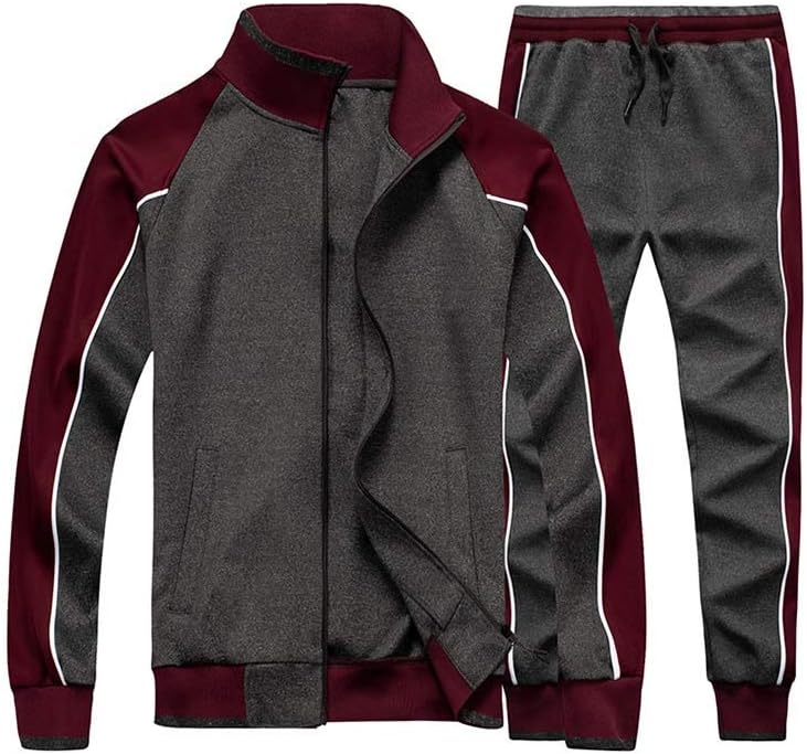 Spencer | Heren Trainingspak Set Met Ritssluiting Jas En Broek