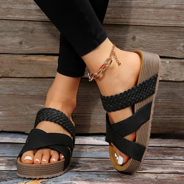 Juliet | Dames Orthopedische Plateau-Sandalen voor de Zomer