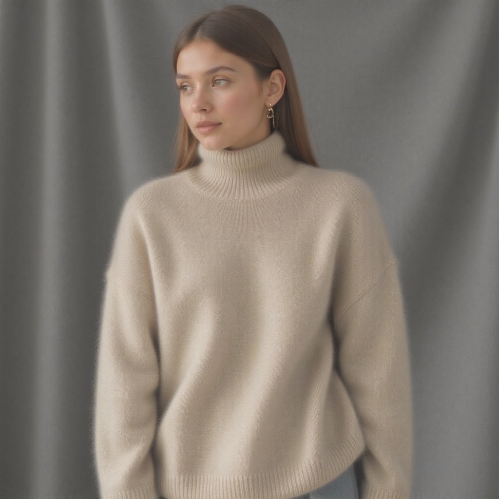Celeste | Dames Winter Oversized Gebreide Coltrui