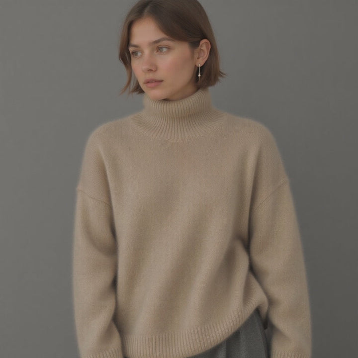 Celeste | Dames Winter Oversized Gebreide Coltrui