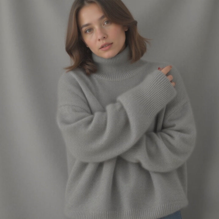 Celeste | Dames Winter Oversized Gebreide Coltrui