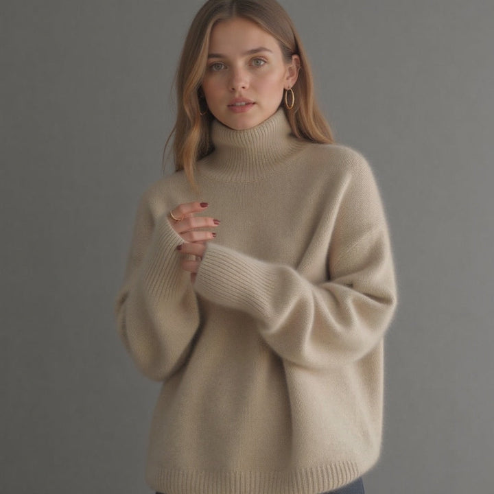Celeste | Dames Winter Oversized Gebreide Coltrui