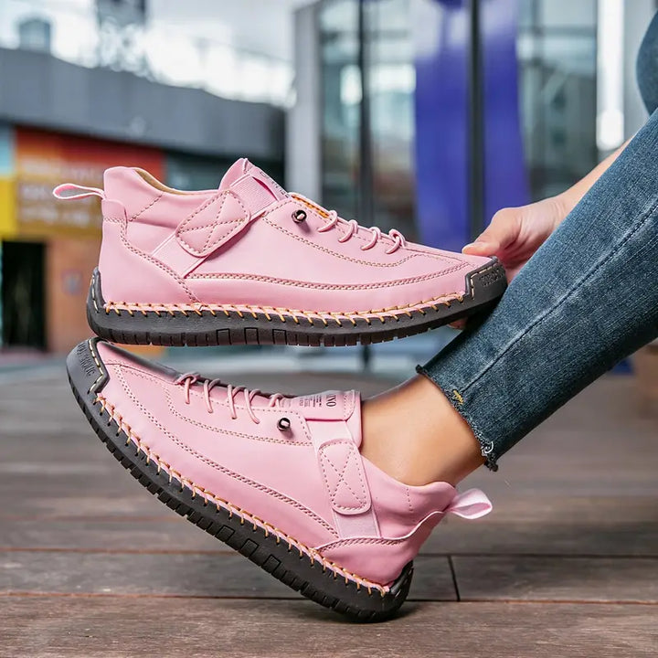 Kendra | Dames orthopedische klittenband casual sneakers