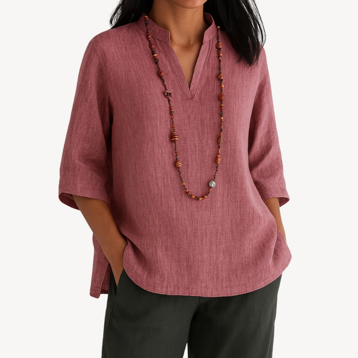 Heidi | Women’s Casual Linen Tunic Top