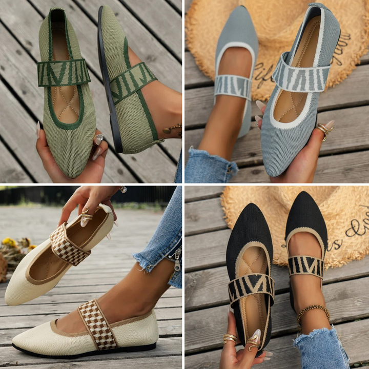 Dahlia | Dames Lente Ballet Flats Met Bandje Casual