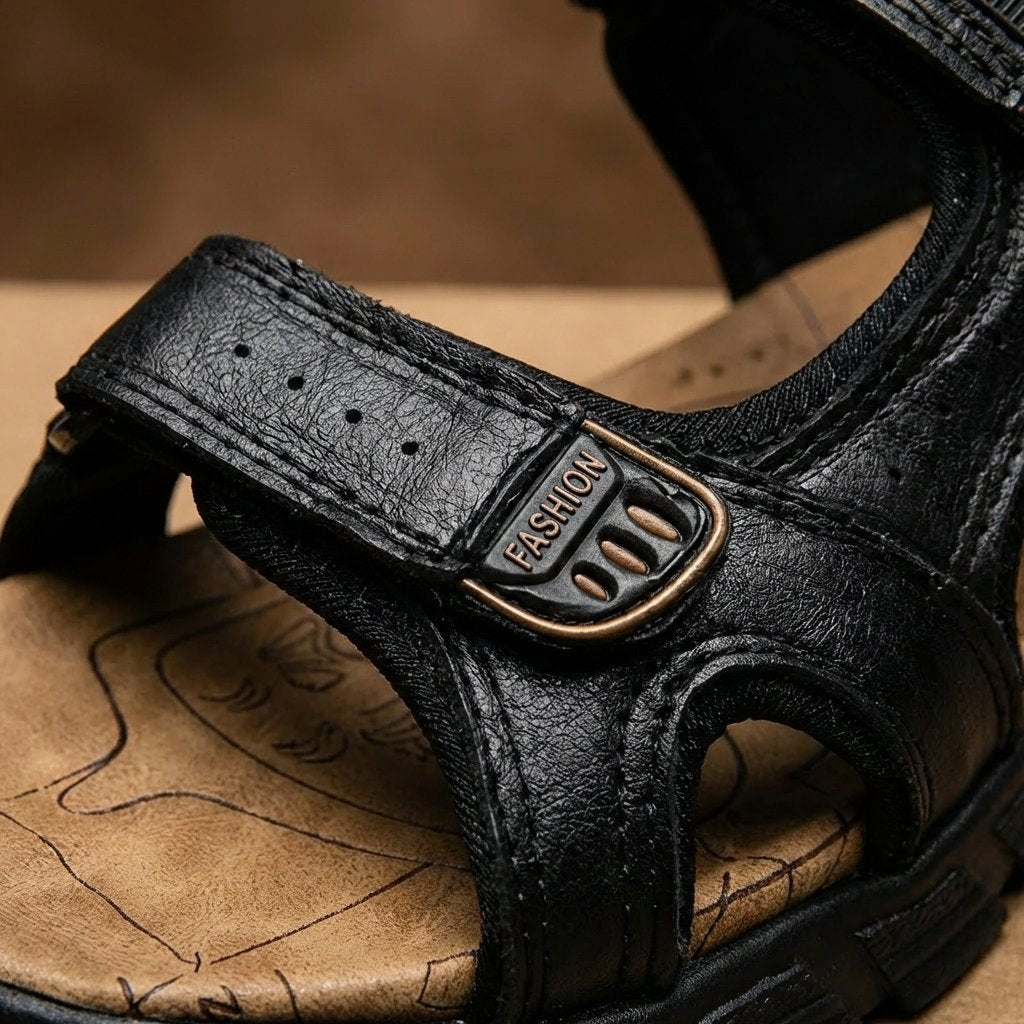 Unisex Klittenband Trekking Sandalen Avontuurlijke Rubberen Zool