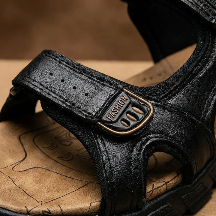 Unisex Klittenband Trekking Sandalen Avontuurlijke Rubberen Zool
