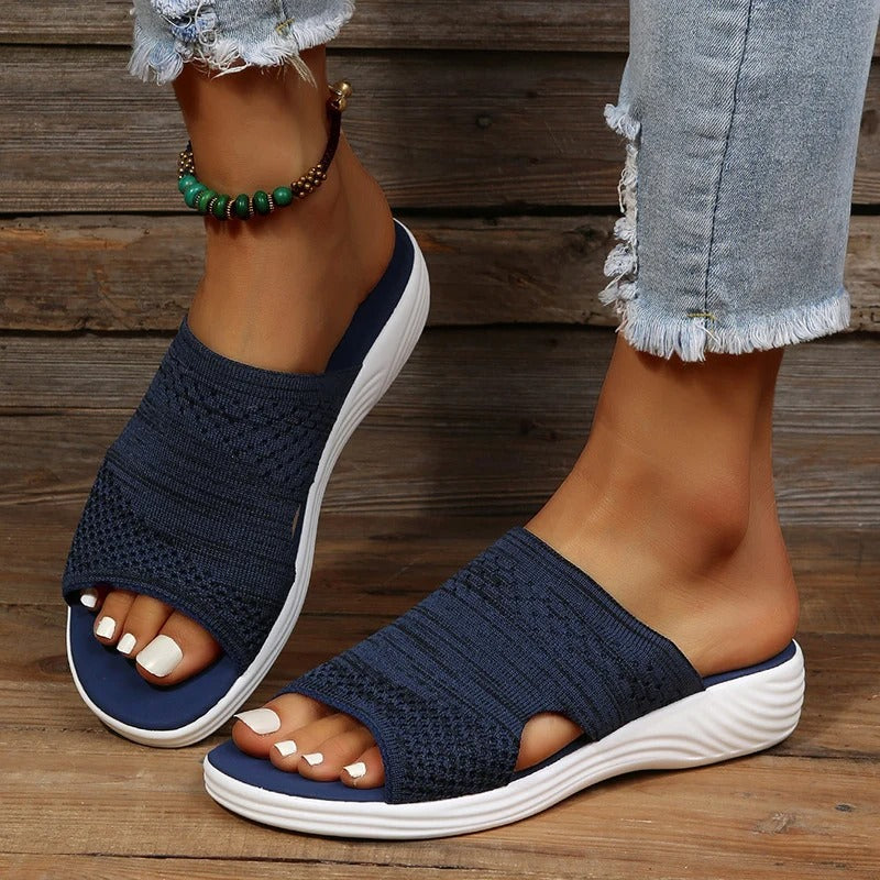 Lauren | Dames Orthopedische Instap Slippers