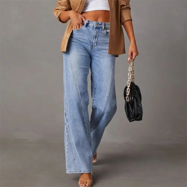 Sydney | Dames Klassieke Rechte Denim Jeans