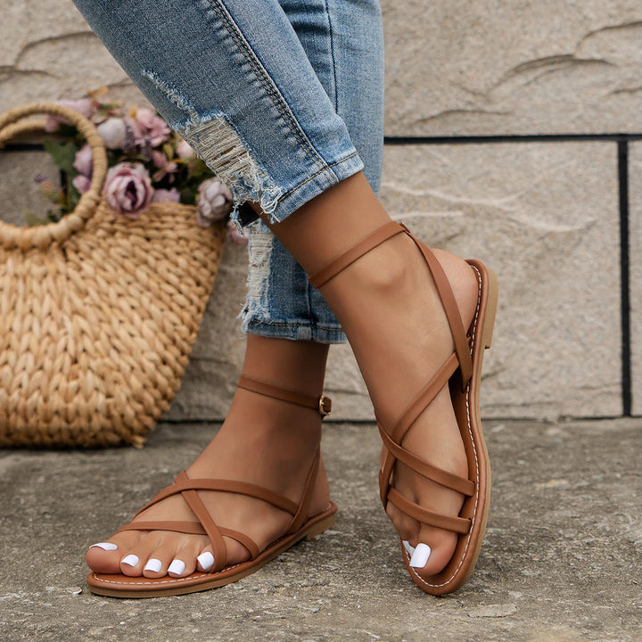 Jane | Dames Platte Orthopedische Casual Sandalen Met Bandjes